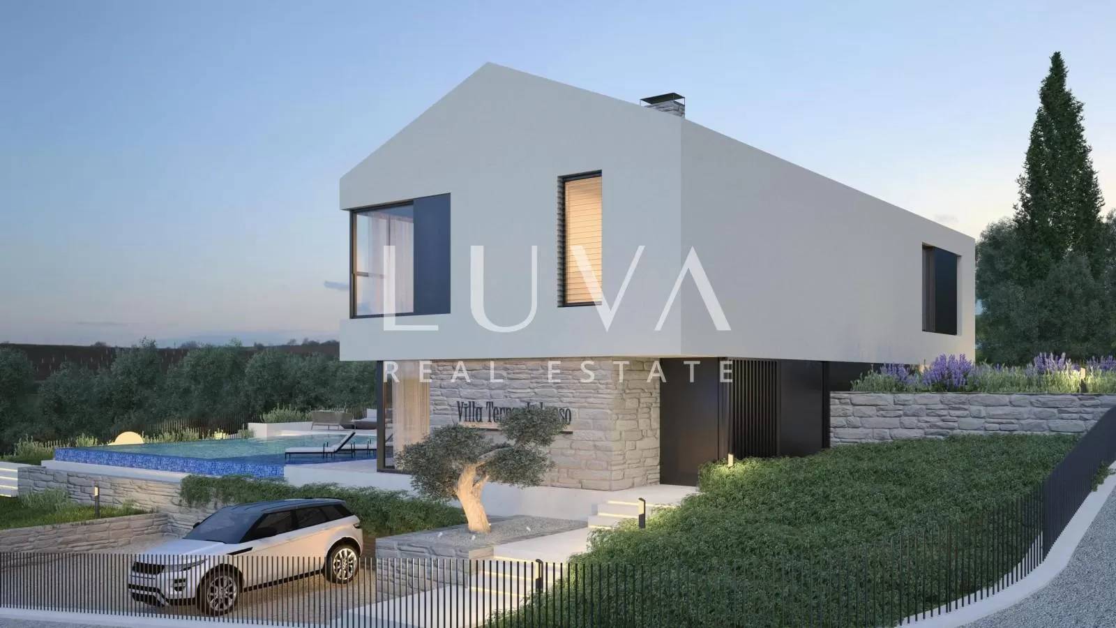 Istria, Buje, 975 m² building plot with a construction permit