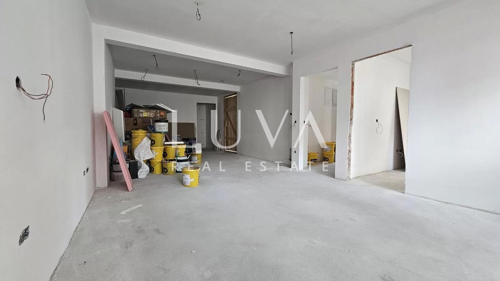 Zagreb, Trešnjevka, 3-room apt, ground floor - new build for sale