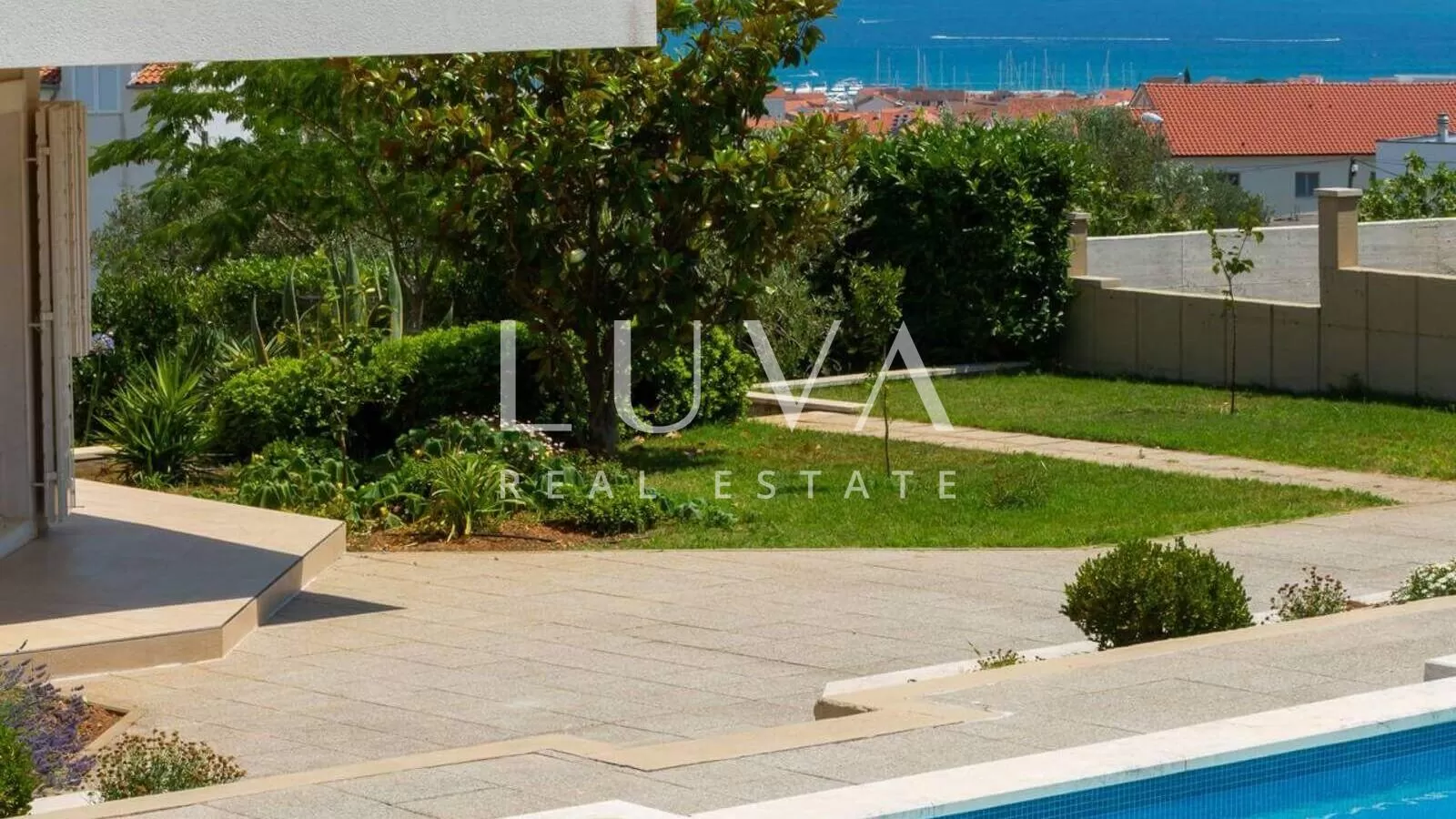 Vodice, luxury villa with a pool, designer furnished, for sale