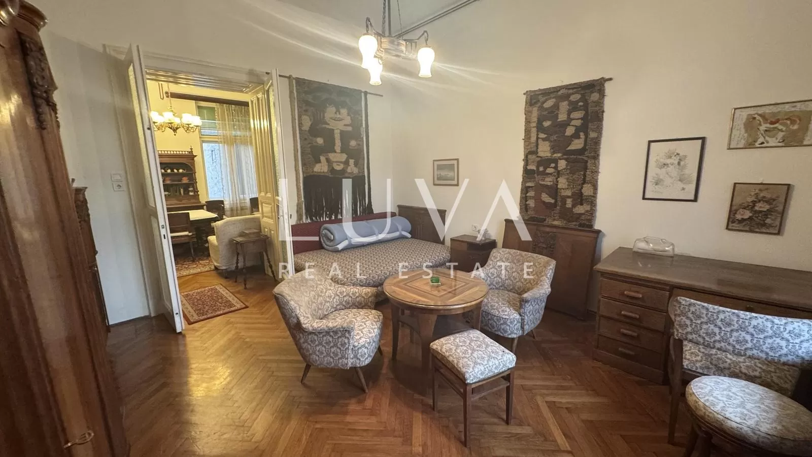 Zagreb, center, Marulić Square, three-bedroom apartment, 88m2 for sale