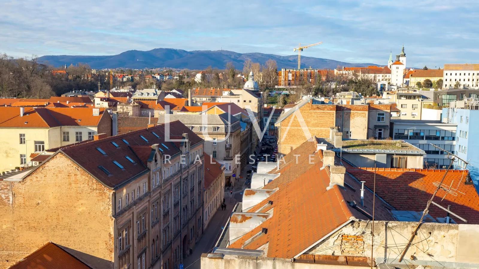 A unique apartment with a beautiful view in the very center of Zagreb