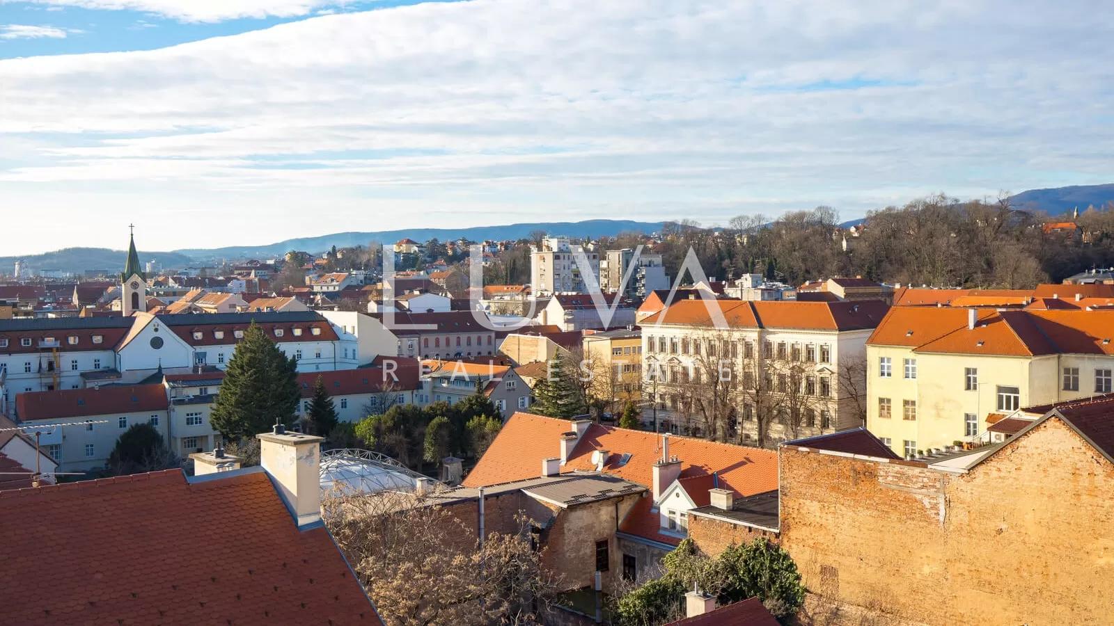 Apartment for rent in the heart of Zagreb with a view of the entire city