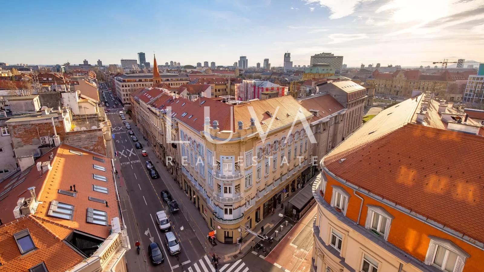 A unique apartment with a beautiful view in the very center of Zagreb