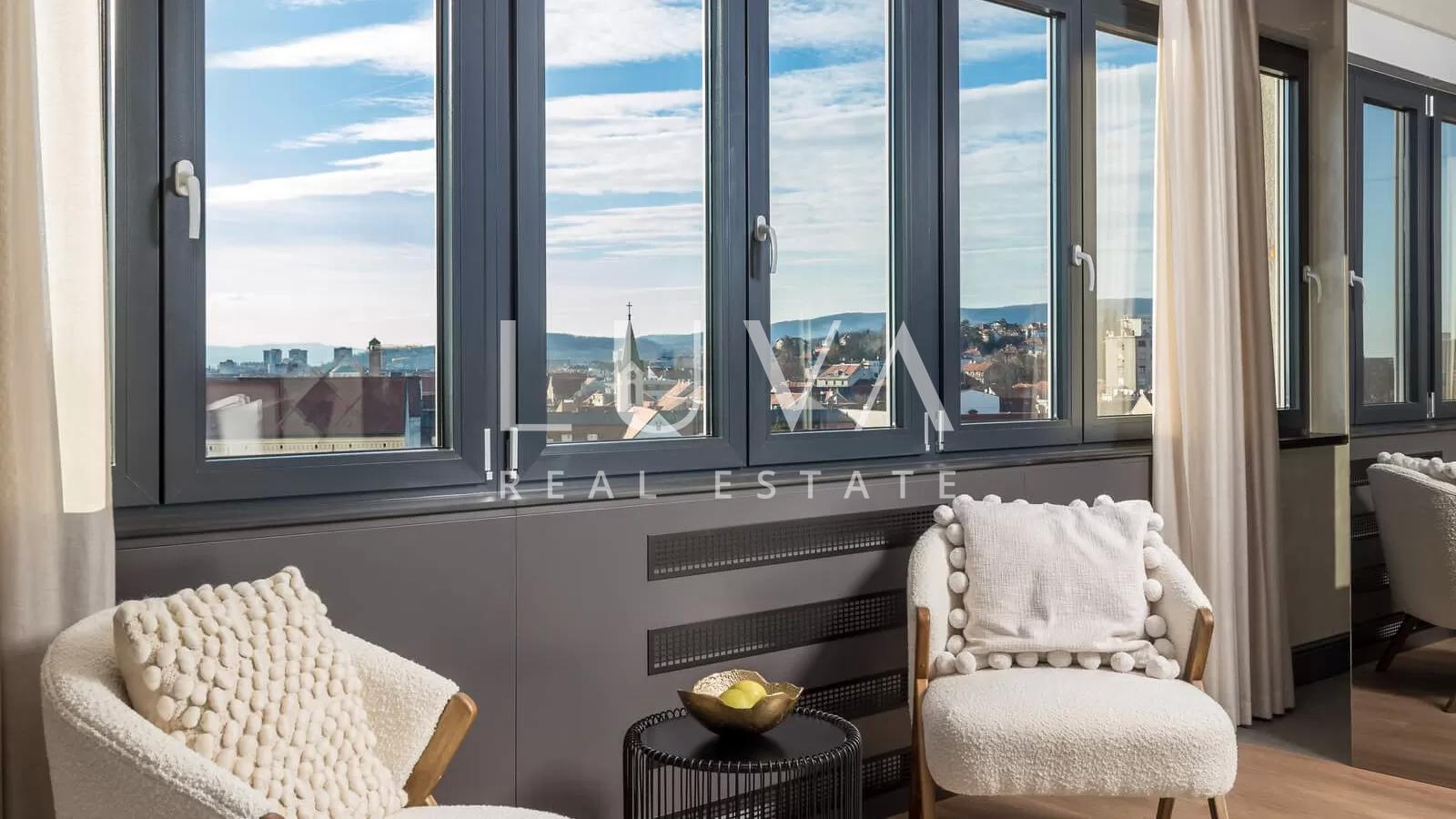 A unique apartment with a beautiful view in the very center of Zagreb