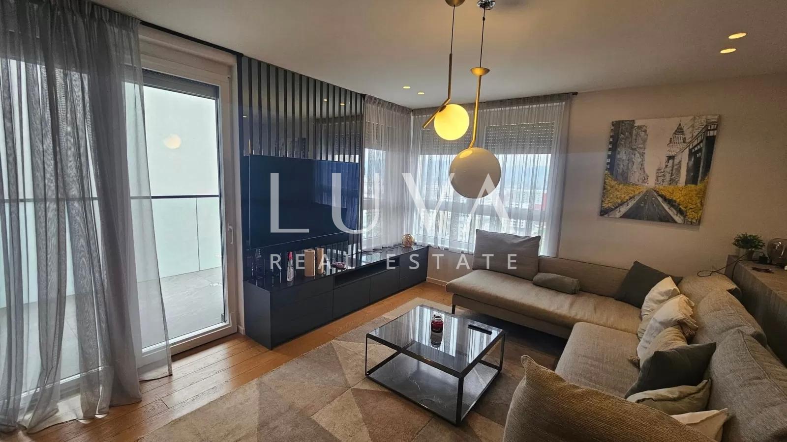 Modern, luxuriously decorated apartment with a view, 103m2, Vrbani, Zagreb