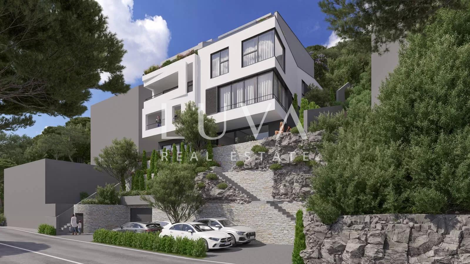 Lozica, Dubrovnik, luxury house with pool by the sea for sale