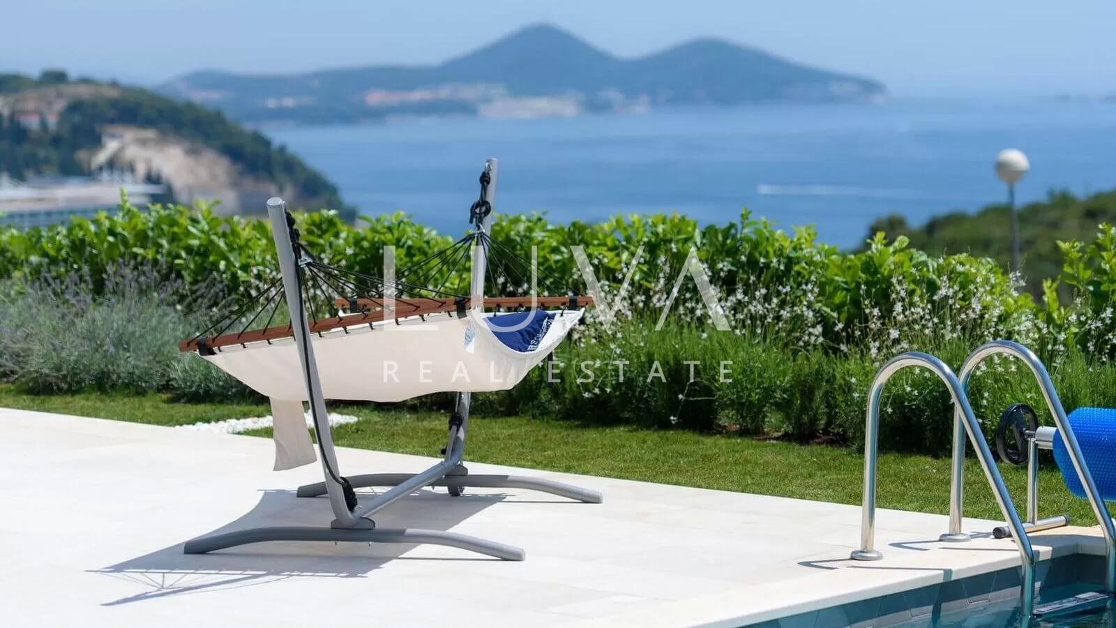 Haus mit Pool und Meerblick in der Nähe von Dubrovnik, Orašac