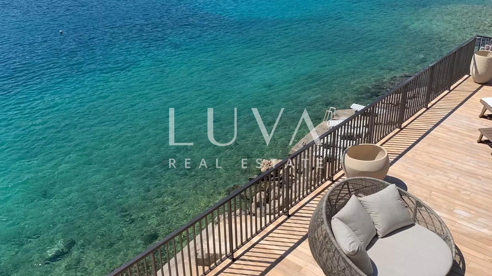 Zaton, Dubrovnik, einzigartige Luxusvilla direkt am Meer zu verkaufen