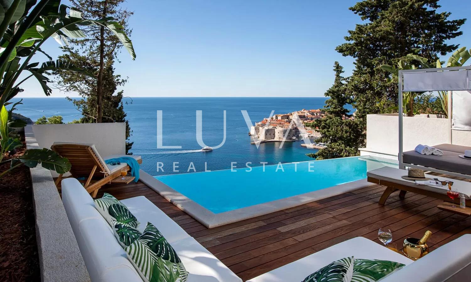 Luxurious and unique villa with a beautiful view of Dubrovnik