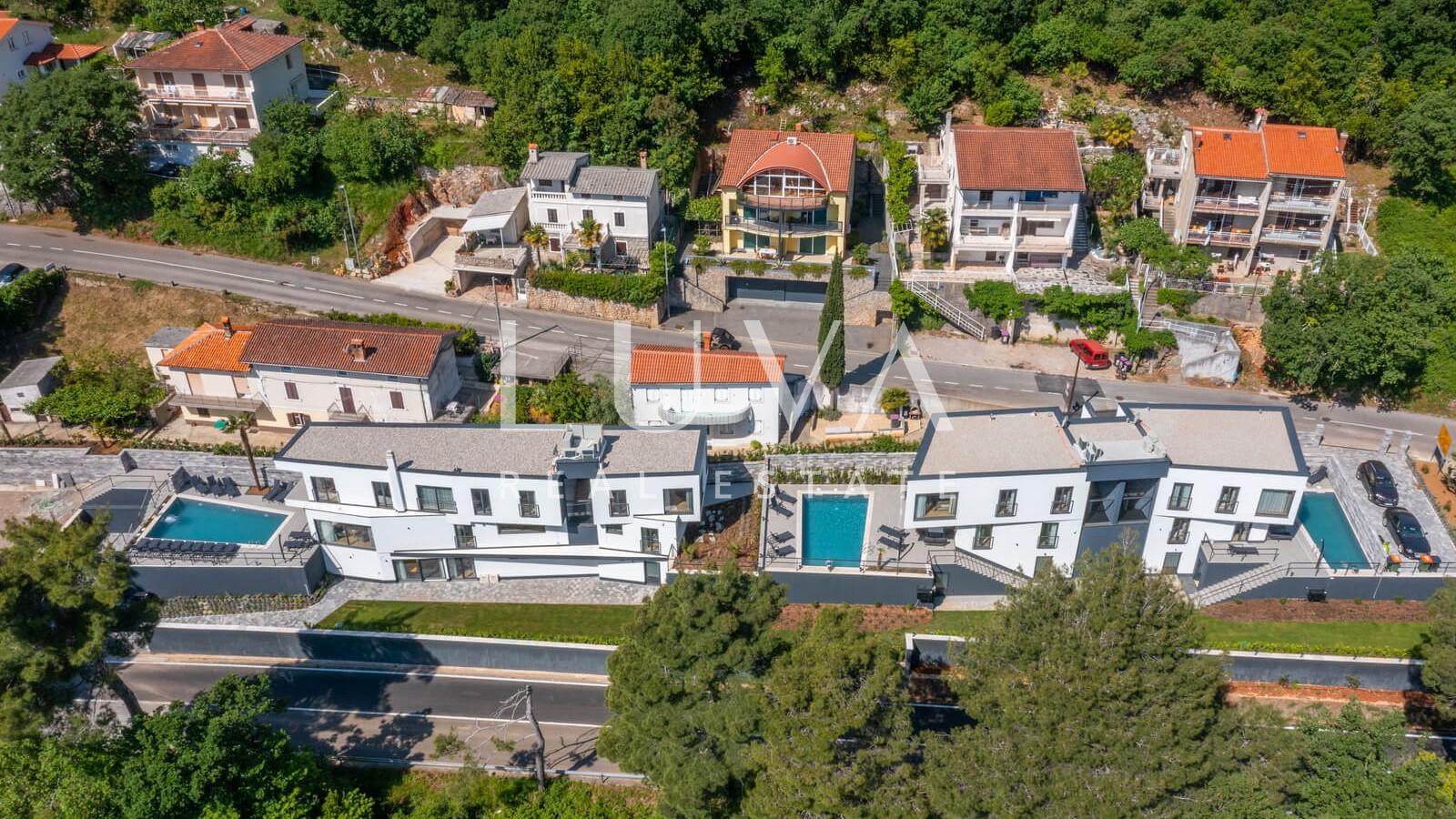 Mošćenička Draga, luxury villa with a pool for sale