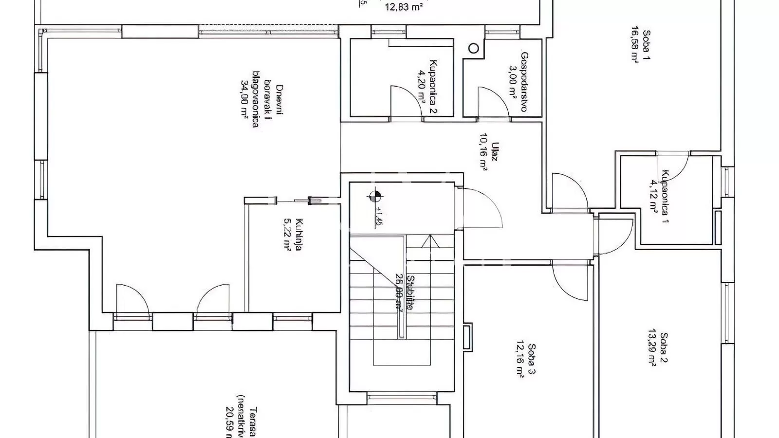 Vrhovec, luksuzno opremljen penthouse 130m2 neto na prodaju