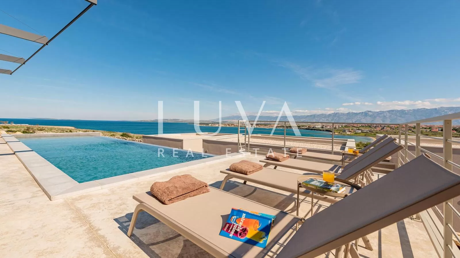 Povljana, Pag, luxury house with a pool near the sea for sale