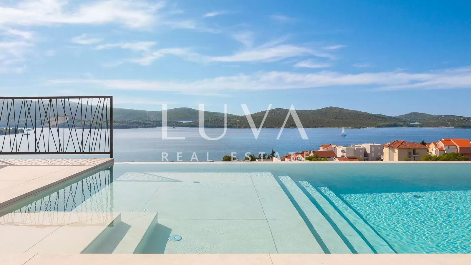 Žaborić, Šibenik, luxury villa with a pool near the sea for sale