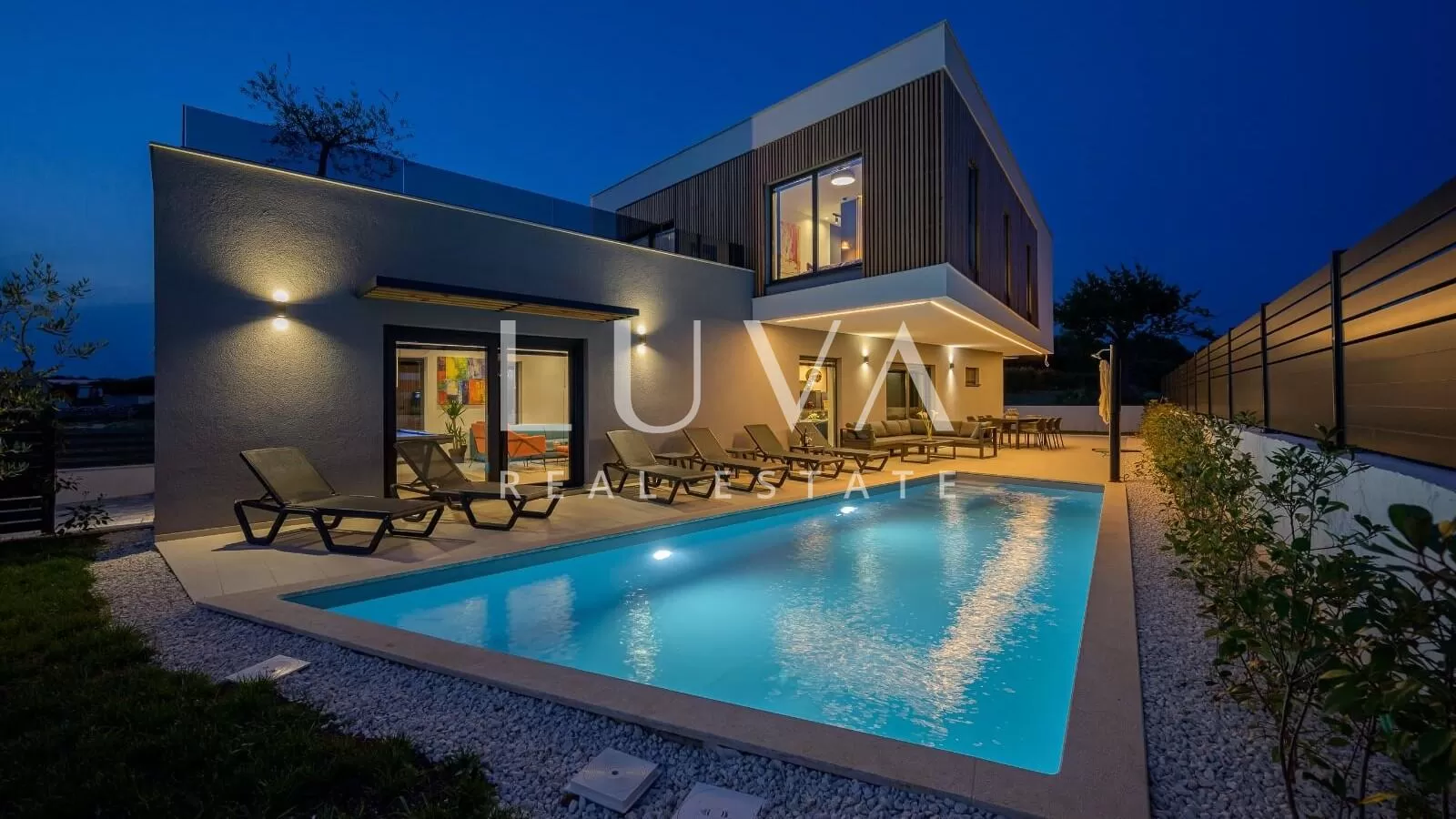 Svetvinčenat, moderne Luxushaus mit Pool