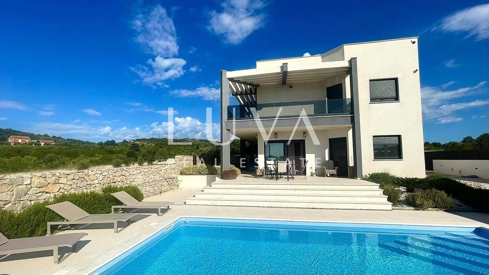 Vodice, luxury villa with a pool for sale