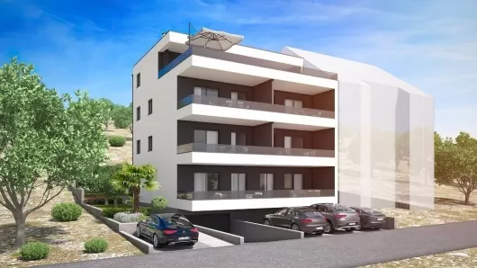 Island Pag, apartment 98.50m2 for sale in a new development